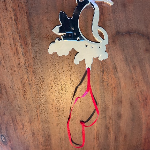 Christian Louboutin Colorful Floral Ornament with Red Ribbon - Picture 4 of 5